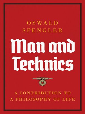 cover image of Man and Technics